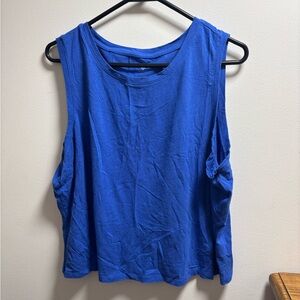 Old Navy Royal Blue Muscle Tank Top
